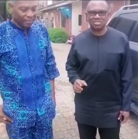 Peter Obi Visits Femi Kuti After Obidients Threatened Set Felas Shrine