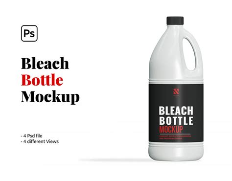 Bleach Bottle Mockup :: Behance