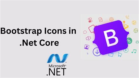 How To Use Bootstrap Icons In Dot Net Core Bootstrap Icon With Asp