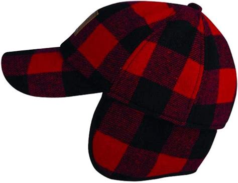 Red Hunting Hat With Ear Flaps