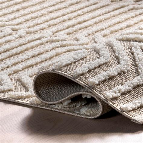 Nuloom Briallyn Alfombra Moderna Con Borlas X Pies Color Beige