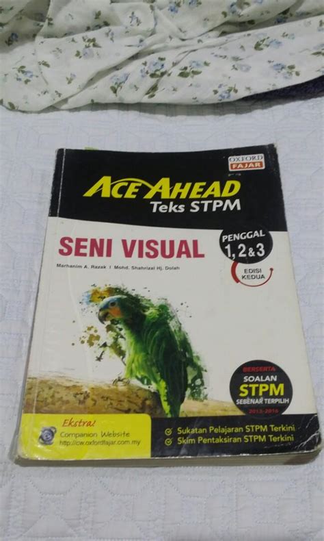 AceAhead Teks STPM Seni Visual Penggal 1 2 3 Hobbies Toys Books