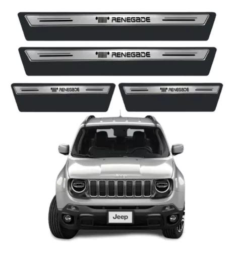 Soleira Protetor Porta Resinada Jeep Renegade Longitude 2021