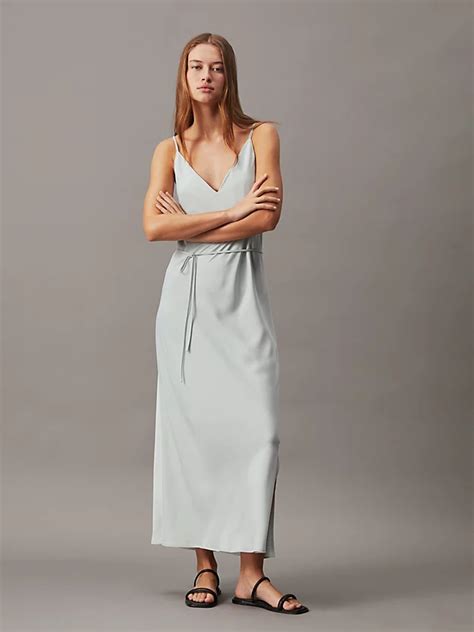 Relaxed Midi Slip Dress Calvin Klein® K20k206776pmz