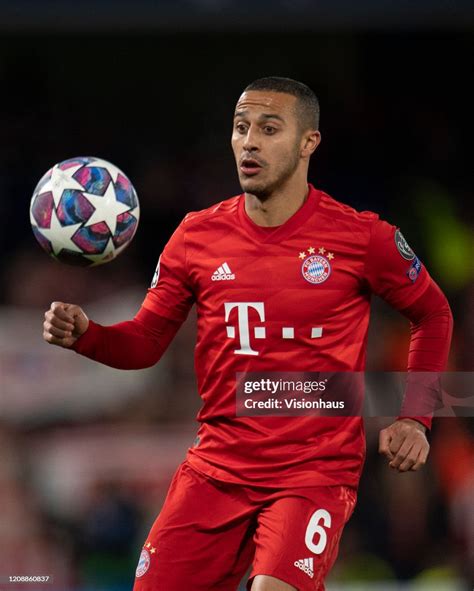 Thiago Alcântara Of Bayern Munich During The Uefa Champions League