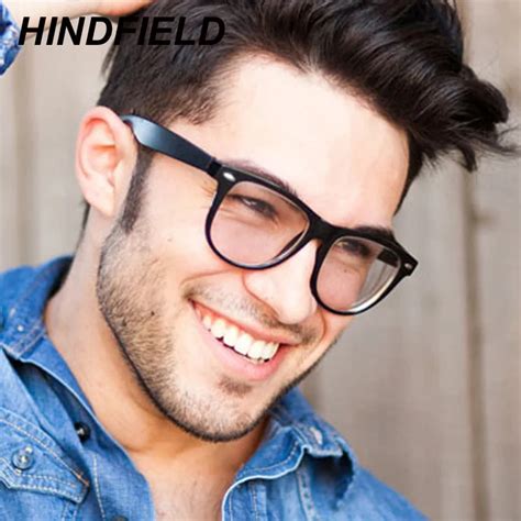 Fashion Clear Glasses Men Fake Glasses Square Eyeglasses Optical Frames Male Reading Eyewear