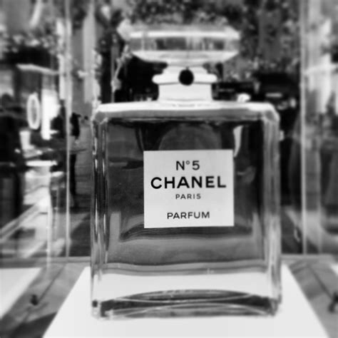 Chanel No 5 Perfume Bottle Display