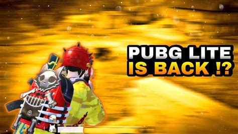 Pubg Lite Is Back Jiggle Like Reflexop Power Of Poco X Pro