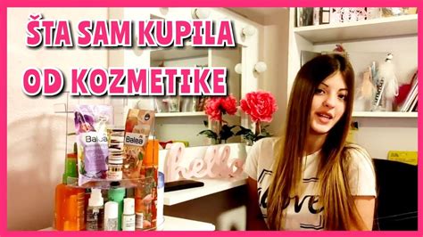 Šta sam kupila od kozmetike prolećni haul Collab Simona Tošić YouTube