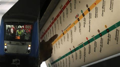 Metro De Santiago Revisa AcÁ El Plano Del Mapa 24horas