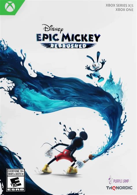 Disney Epic Mickey Rebrushed Box Shot For Xbox Series X Gamefaqs