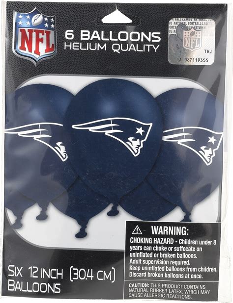 New England Patriots Balloons, 6-pk | Party City