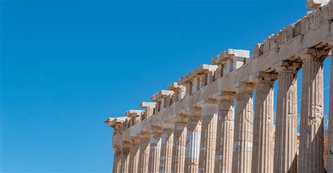 Ruins of Parthenon Temple · Free Stock Photo