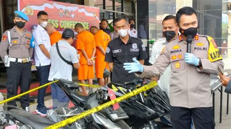 Polres Sumedang Bekuk Maling Dan Penadah Motor Curian Kapol Id