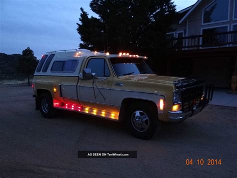 1979 Gmc Sierra Classic 35 Camper Special 1 Ton Dually