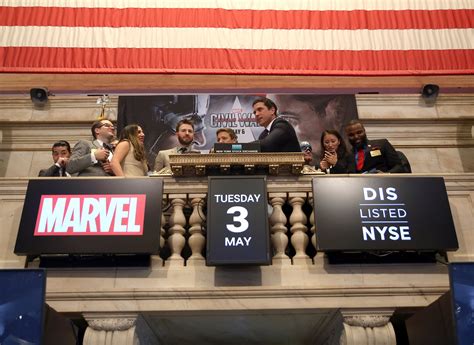 May 03 Chris Evans And Jeremy Renner Ring Nyse Opening Bell 036 Chris Evans Central Photo