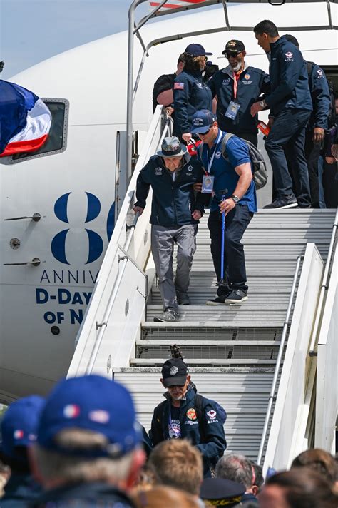 Dvids Images Wwii Veterans Arrive In Normandy For D Day