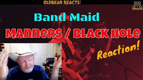 Band Maid Manners Black Hole Live Reaction YouTube