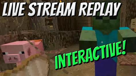 Hermitcraft INTERACTIVE Live Stream Replay YouTube