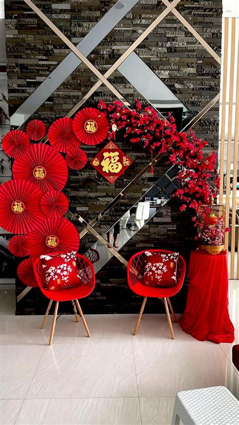 Decoration CNY | Dekorasi diy, Ide dekorasi, Kreatif