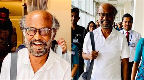 Watch Superstar Rajinikanth Is Back In Chennai Ahead Of Jailer Audio