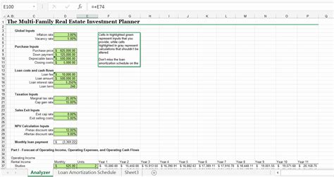 Npv Excel Spreadsheet Template — db-excel.com