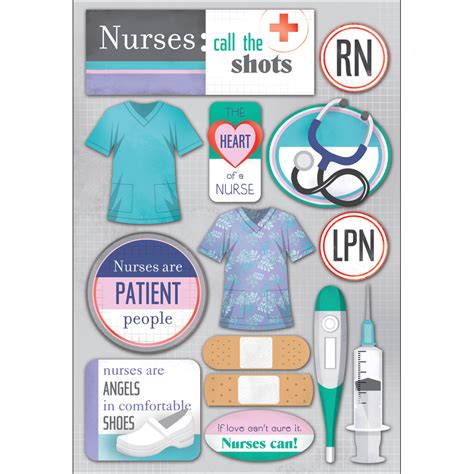 Kf Nurses Stickers