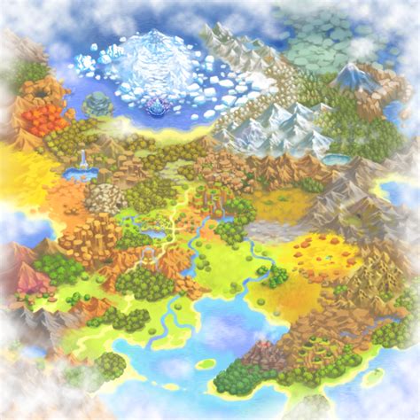 Pokemon Mystery Dungeon Gates To Infinity World Map Final Fantasy