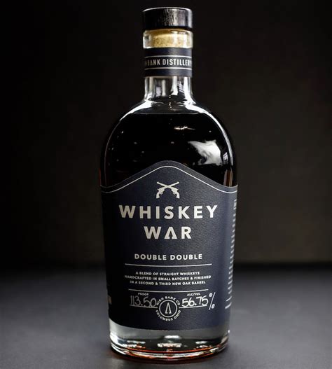 Whiskey Review Whiskey War Double Double Oaked The Whiskey Wash