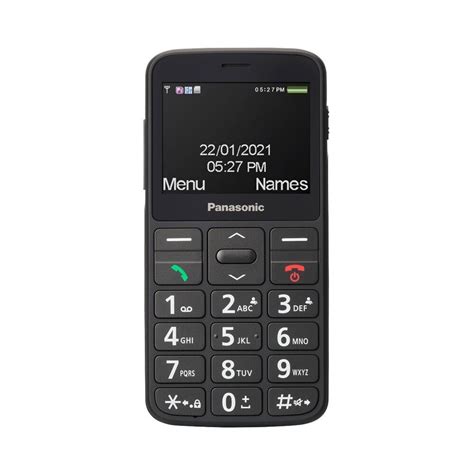 Panasonic KX TU160 Single SIM Κινητό με Μεγάλα Κουμπιά Μαύρο Skroutz gr