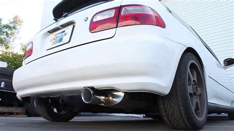 Greddy Supreme Sp Exhaust Honda Eg Civic Si Turbo Youtube