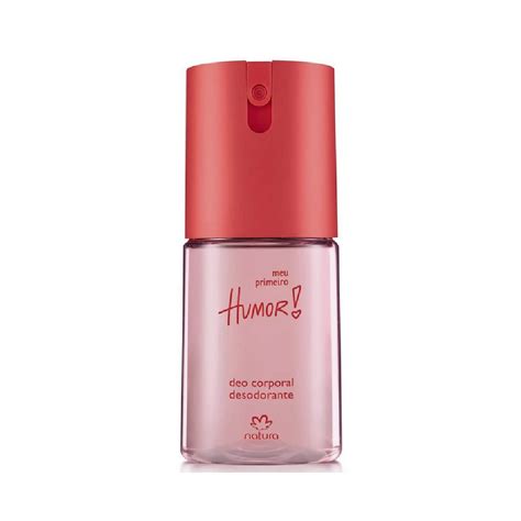 Desodorante Corporal Meu Primeiro Humor Femenino Natura 100 Ml Luxtor Pe