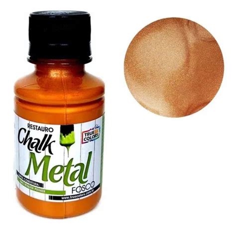 Tinta Restauro Chalk Metal Ml Cor Bronze True Colors