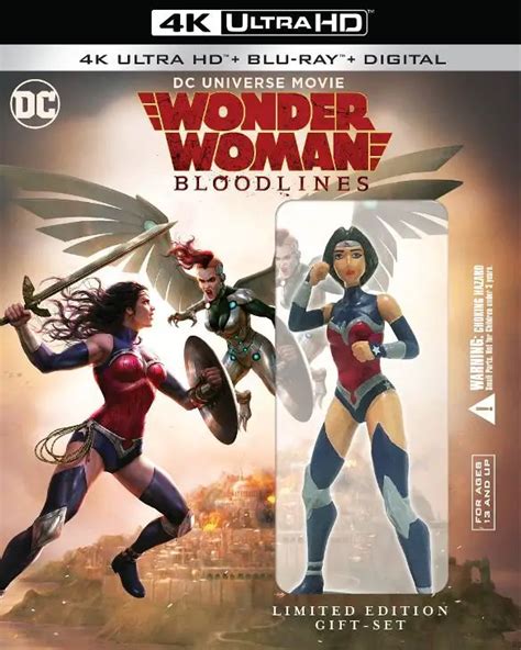 DCs Wonder Woman Bloodlines Blu Ray Details Exclusives HD Report