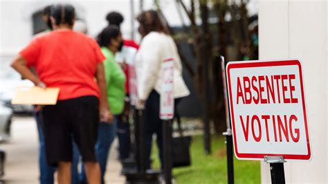 Absentee Votes In Alabama Pass 200 000 With 3 Days Of In Person Voting