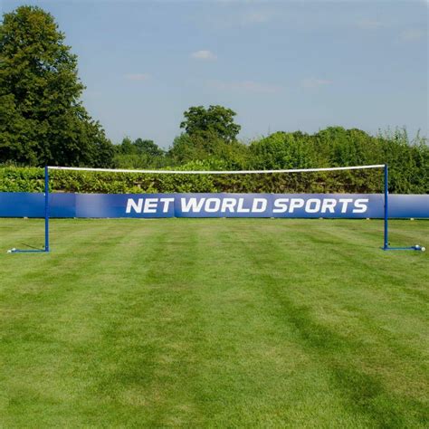 Procourt Badminton Posts Freestanding 93lb Net World Sports