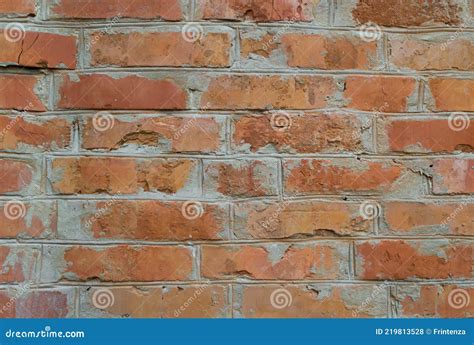 Velho Tijolo Vermelho Muro De Tijolos Como Fundo Foto De Stock