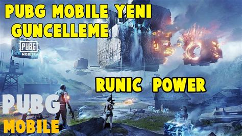 Pubg Mobile Yeni Güncelleme RUNIC POWER FAMAS DEV GÜNCELLEME