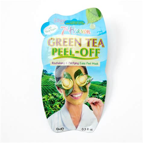 7th Heaven Green Tea Peel Off Mask Claires