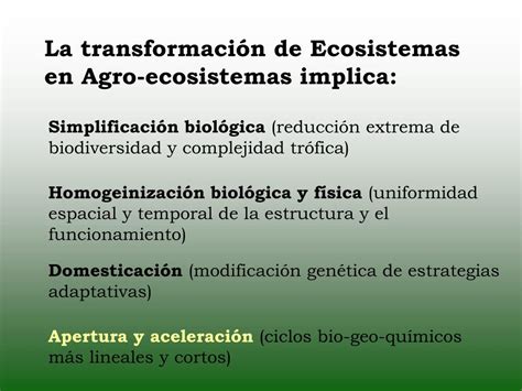 PPT ECOSISTEMAS Y AGROECOSISTEMAS Estructura Funciones Y