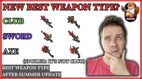 Best Weapon Type After Summer Update Tibia Youtube