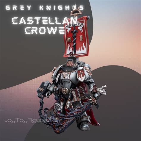 Joytoy Wh K Space Marine Grey Knights Castellan Crowe Joytoy Figure