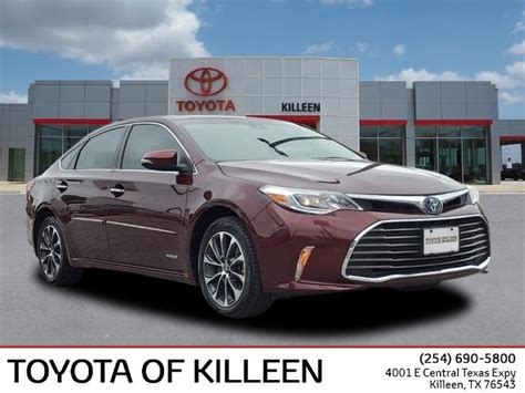 Pre Owned 2018 Toyota Avalon Hybrid XLE Premium 4D Sedan In Killeen