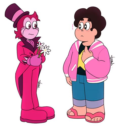 Male Spinel And Steven By Natuski On Deviantart