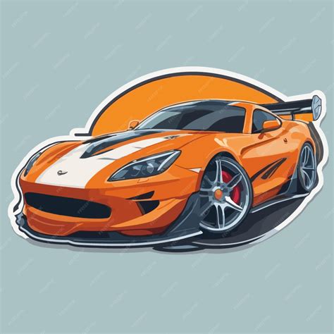 Premium Vector Sports Car Cartoon Vector