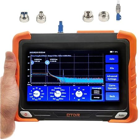 Otdr Fiber Tester Nm Db With Inch Touch Screen In