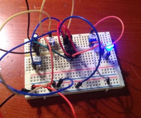 555 Timer Flashing Led 4 Steps Instructables