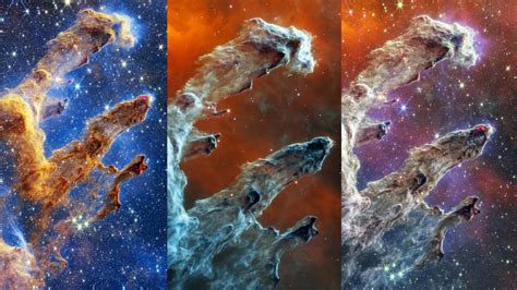 Nasa James Webb Telescope Captured These Image Of Pillars Of Creation Youtube