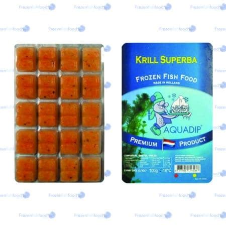 Aquadip Krill Superba Frozen Fish Food