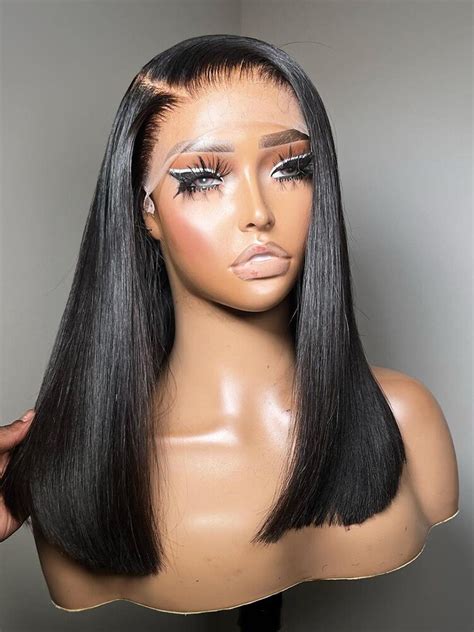 13×4 Lace Front Human Hair Wig Hd Lace Frontal Wigs For Black Women